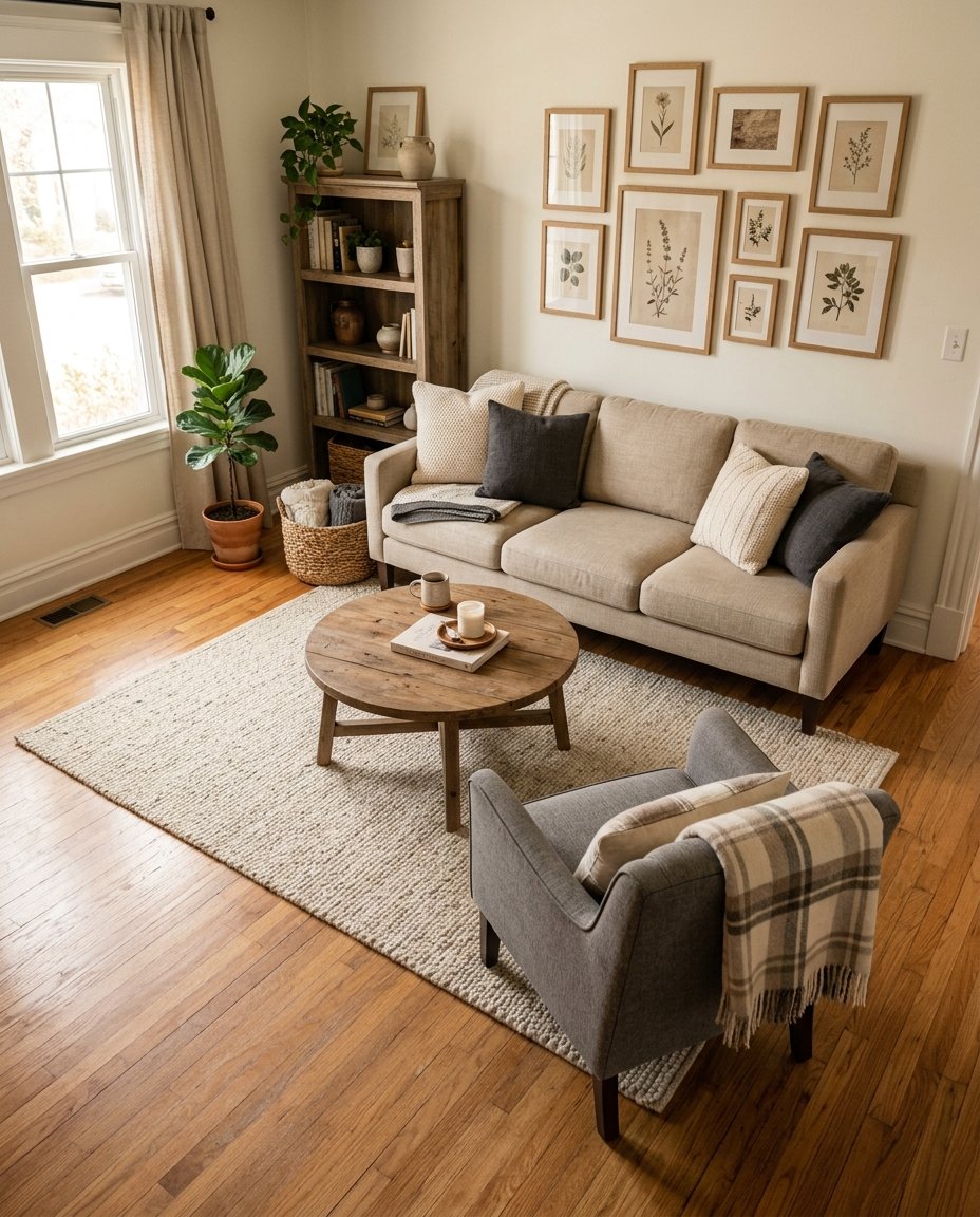 spacious resting area