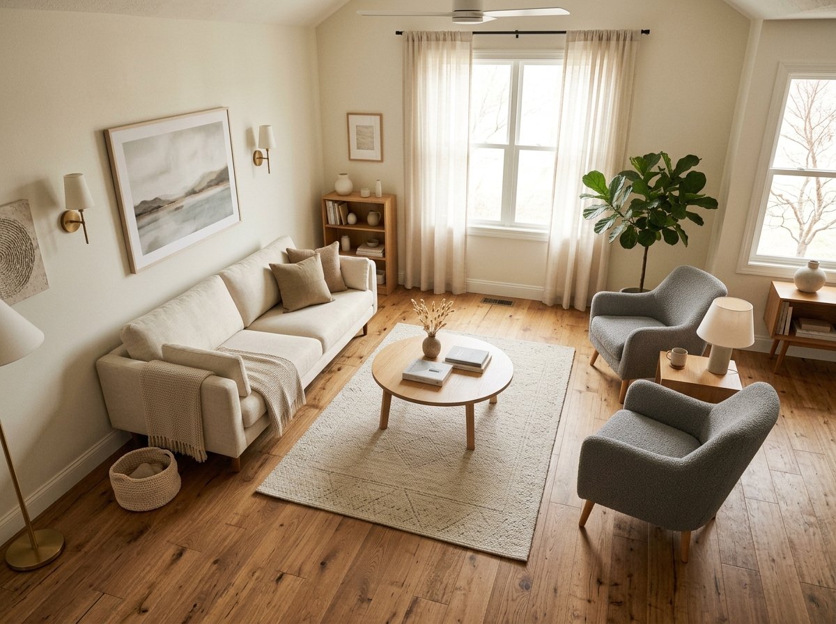 Coffee table layout